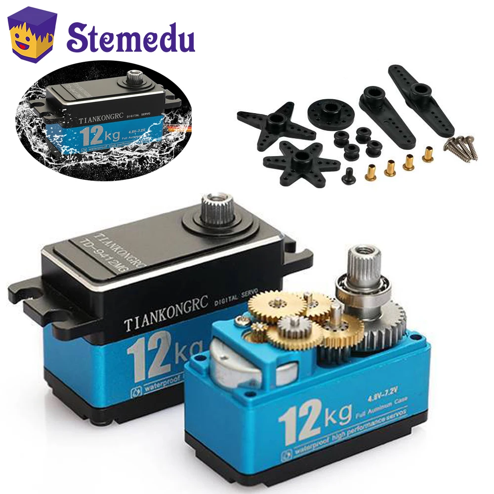Rc Hobby Shops - 12KG TD-9412MG High Torque Full Metal