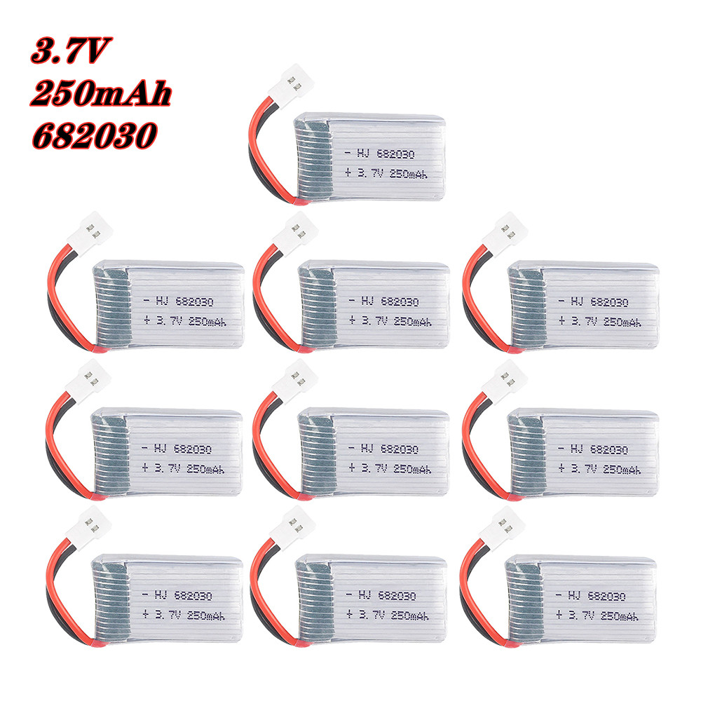 Rc Hobby Parts - 4/5/10pcs High Rate 3.7V 250mAh 682030