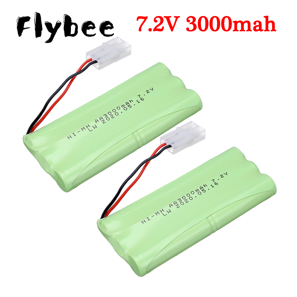 Rc Hobby Models - 7.2v Rechargeable Battery 3000mah NiMH Battery
