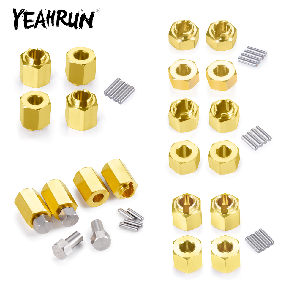 Wheel Hex Adapter - YEAHRUN Brass Wheel Hex Hub Extenders