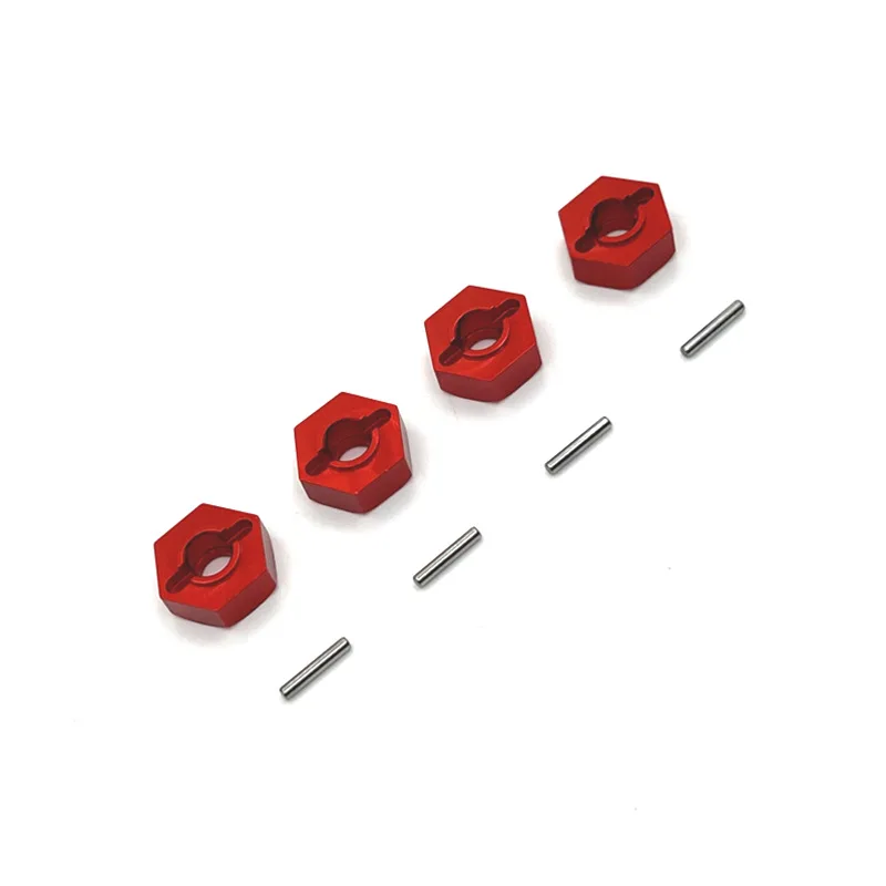Wheel Hex Adapter - 4pcs Metal 12mm Wheel Hex Hub