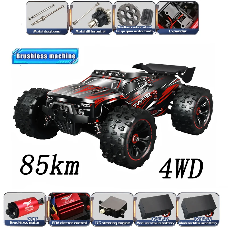 Rc Hobby Grade Cars - 1:14 85KM/H or 50KM/H 4WD RC