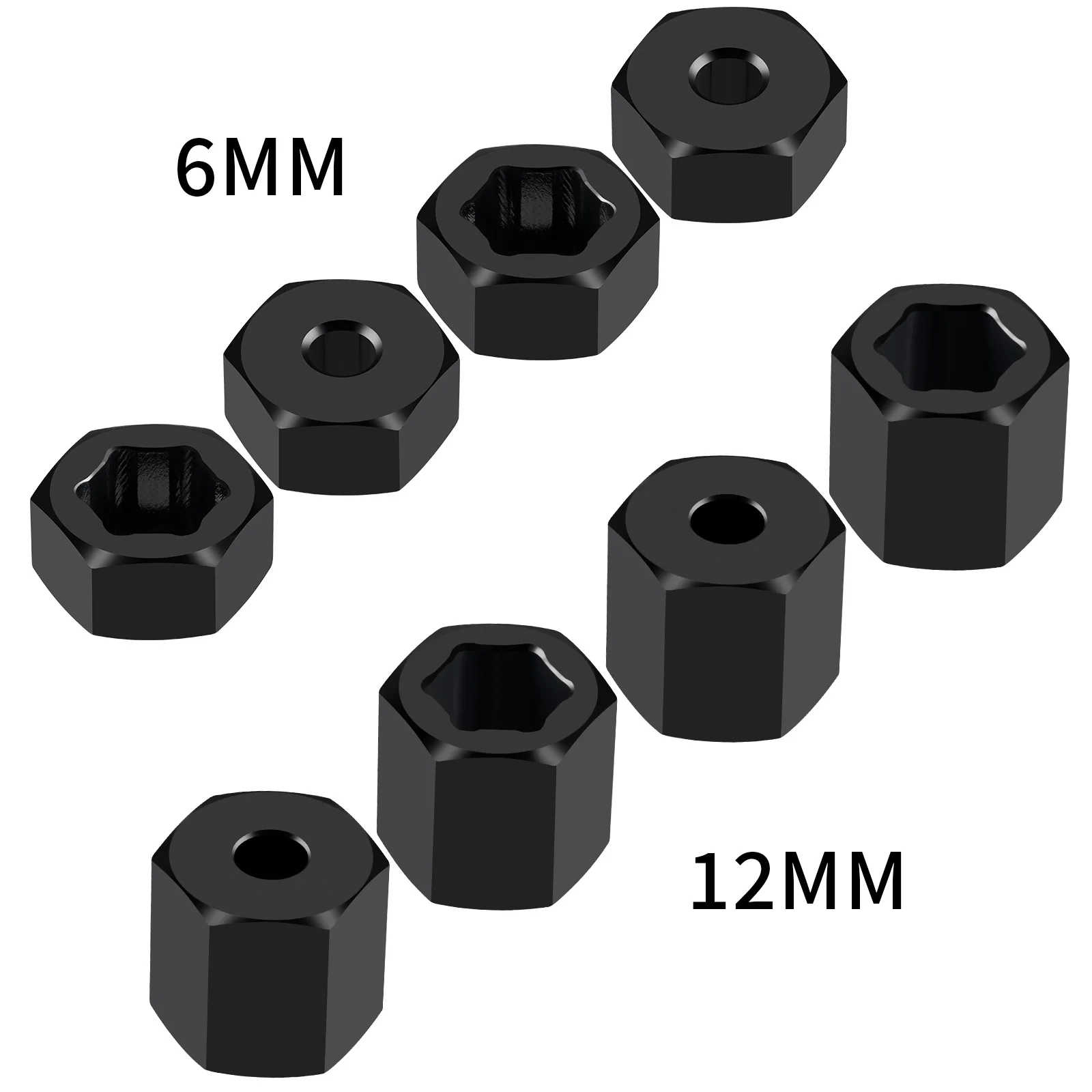 AXSPEED 4Pcs Aluminum 7mm to 1 - Wheel Hex Adapter review and price