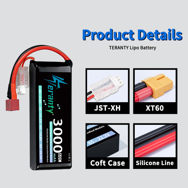 TERANTY 2S 3000mAh Lipo Batter - Rc Hobby Models review and price