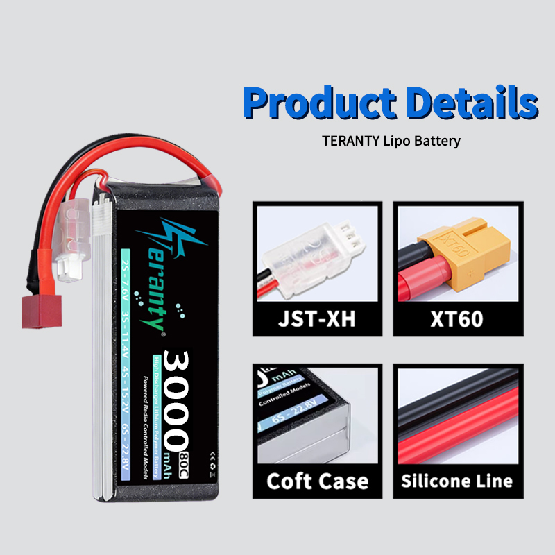 TERANTY 2S 3000mAh Lipo Batter - Rc Hobby Models review and price