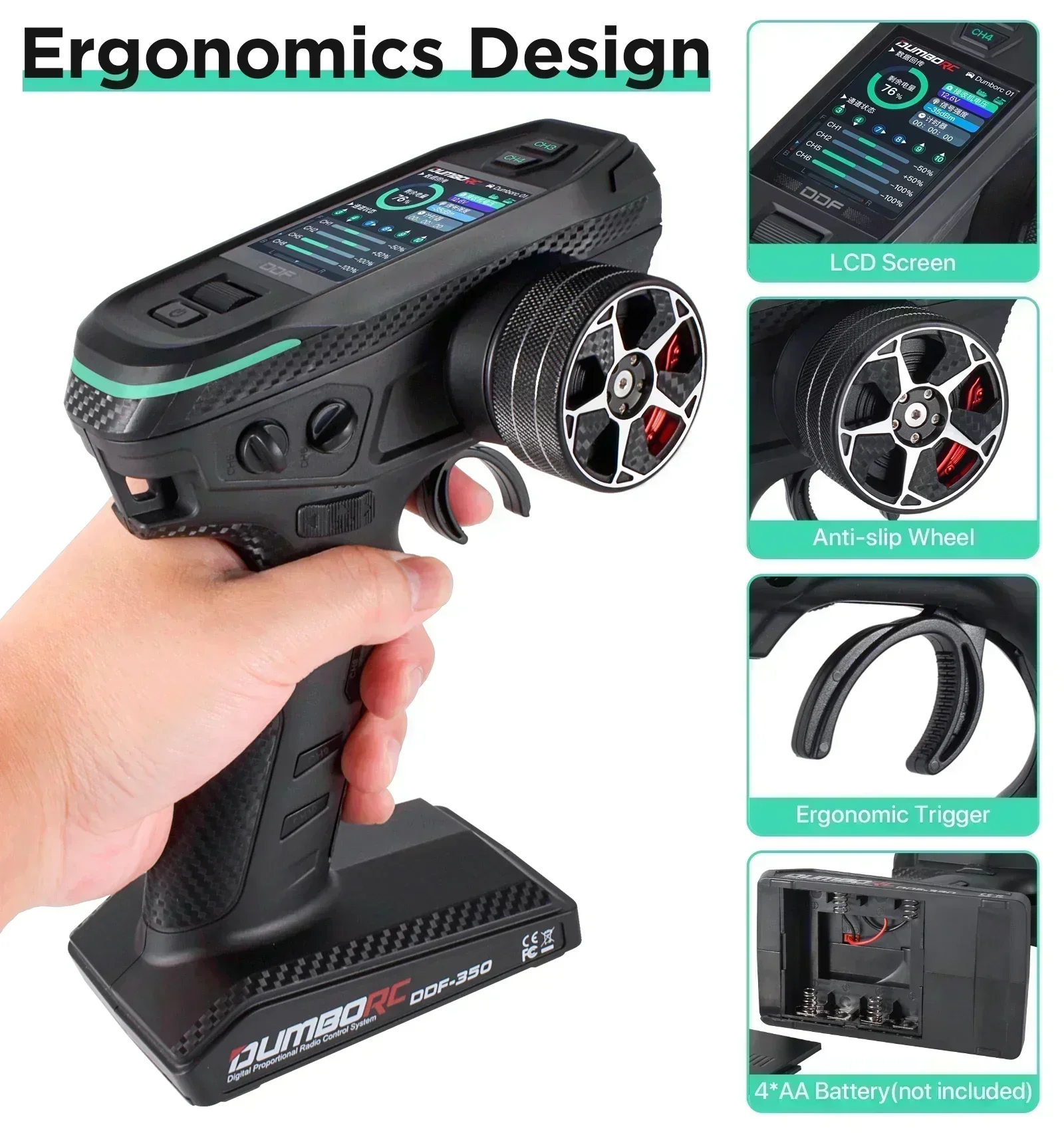 DUMBORC DDF-350 10CH RC Remote - Rc Hobbies review and price