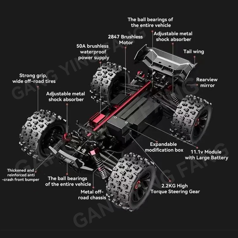 1:14 Ratio 80 Kilometers Per H - Rc Hobby Grade Cars review and price