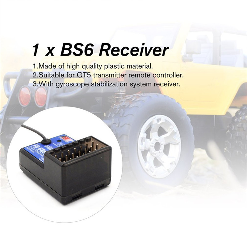 Flysky FS-BS6 Receiver 2.4Ghz  - Rc Hobbies review and price