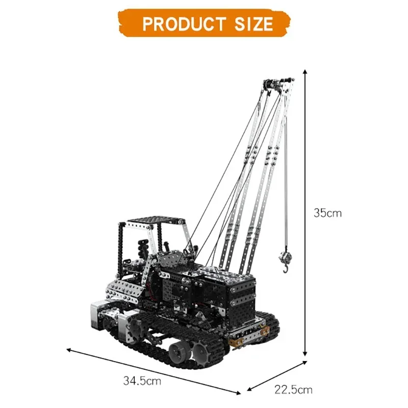 DIY Metal RC Crane Electric Ho - Rc Hobbies review and price