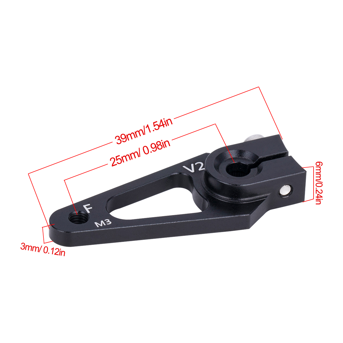 7075 Aluminum 25T Servo Horn M - Rc Hobby Shops review and price