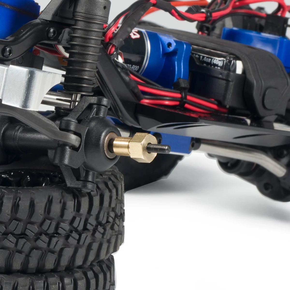 4Pcs Brass TRX4M Hex Wheels Ex - Wheel Hex Adapter review and price
