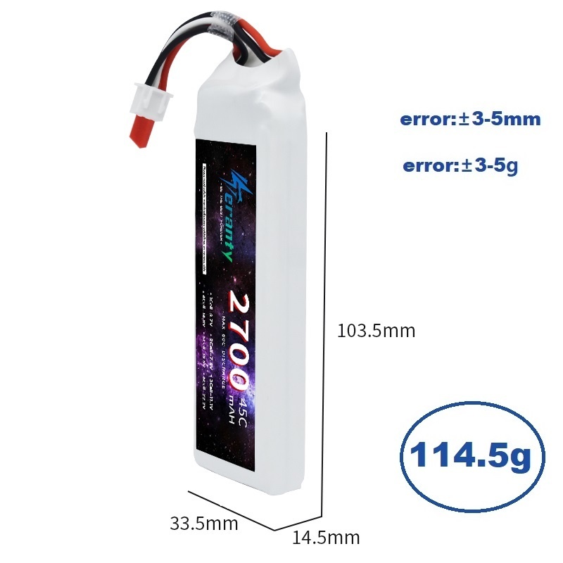 1/3PCS 2S 7.4V Lipo Battery 27 - Rc Hobby Models review and price