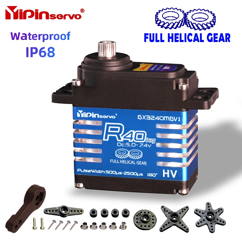 Waterproof IP68 RC Servo 40kg  - Rc Hobby Shops review and price