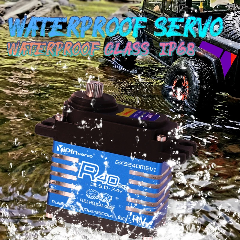 Waterproof IP68 RC Servo 40kg  - Rc Hobby Shops review and price