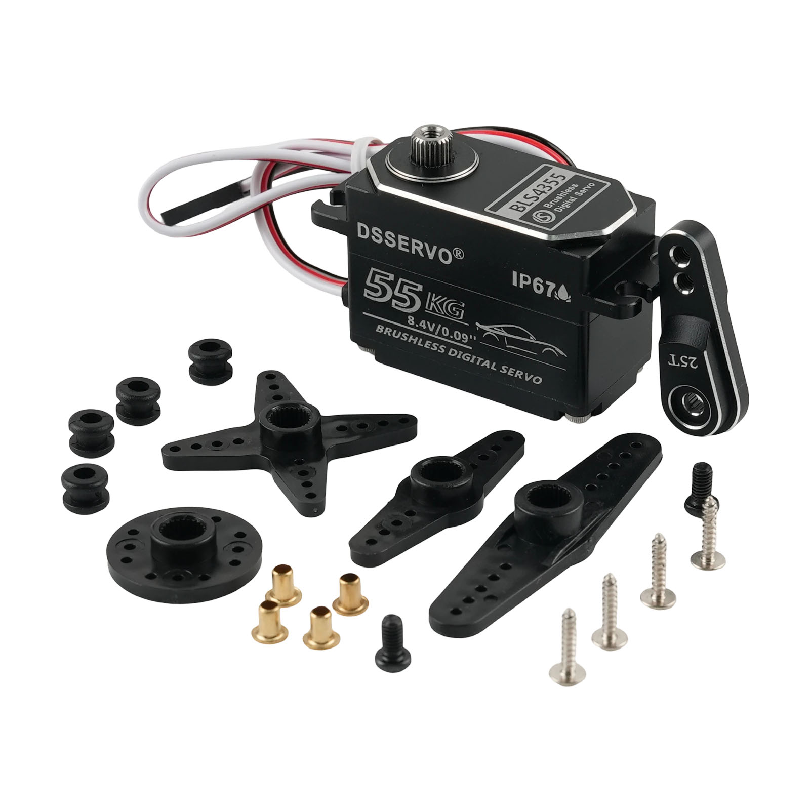 Dsservo BLS4355 55KG Low-profi - Rc Hobby Shops review and price