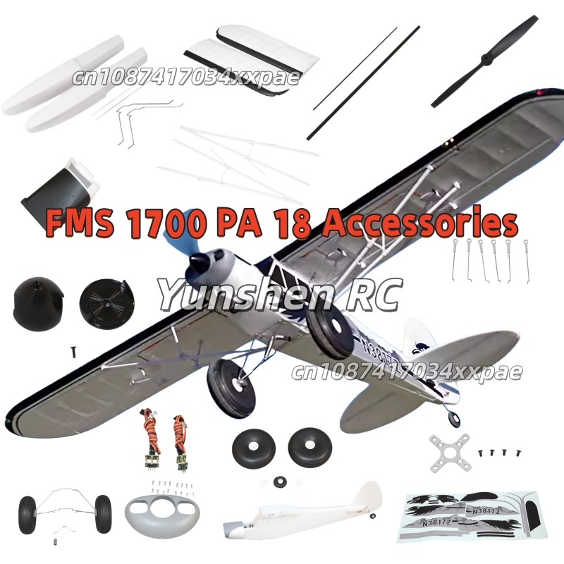 FMS RC Plane Decals For 1700mm - Rc Hobbies review and price