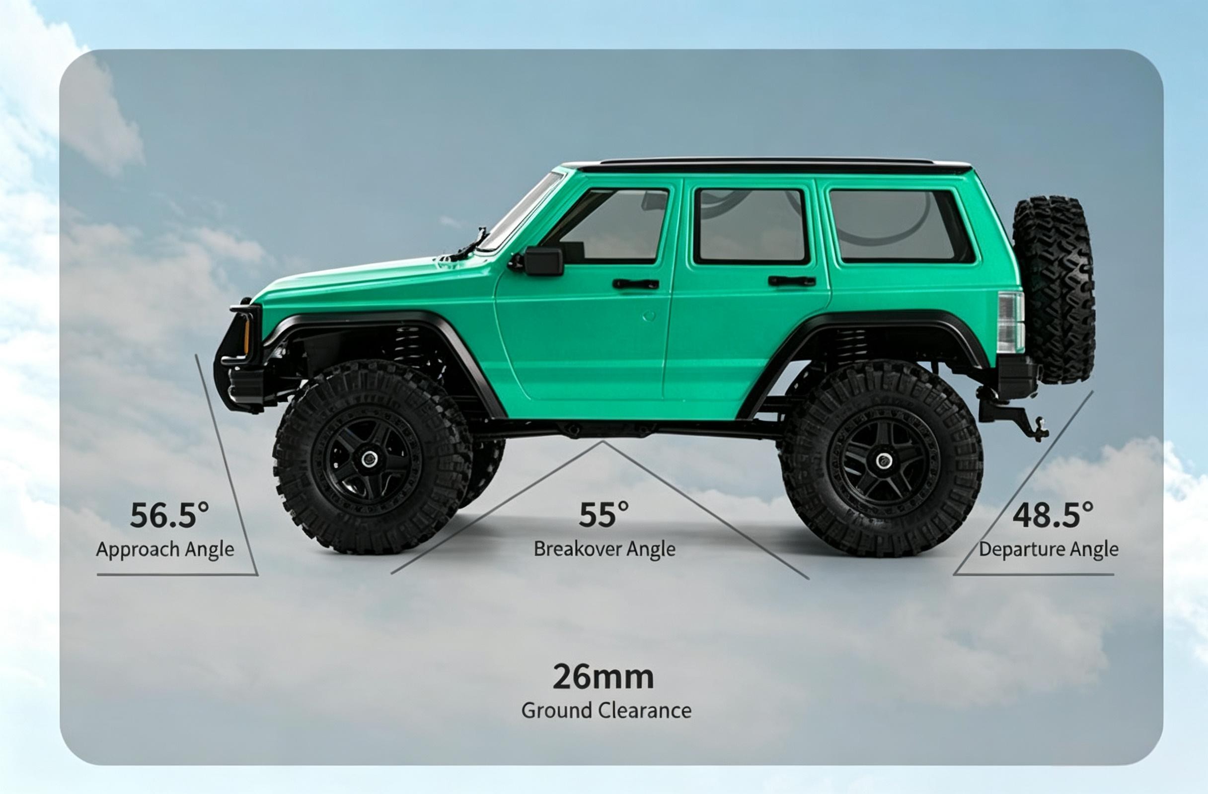1:18 Scale Cherokee RC Crawler - Rc Hobby Grade Cars review and price