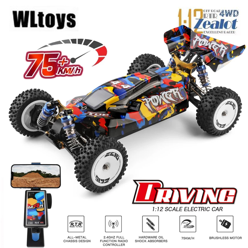 WLtoys 124017 124007 75KM/H  R - Rc Hobby Grade Cars review and price