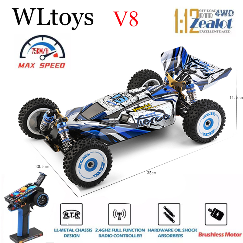 WLtoys 124017 124007 75KM/H  R - Rc Hobby Grade Cars review and price