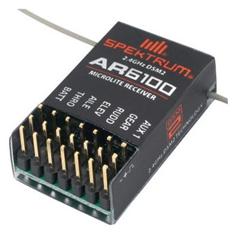AR6100 DSM2 6CH 2.4GHz Receive - Rc Hobby Shops review and price