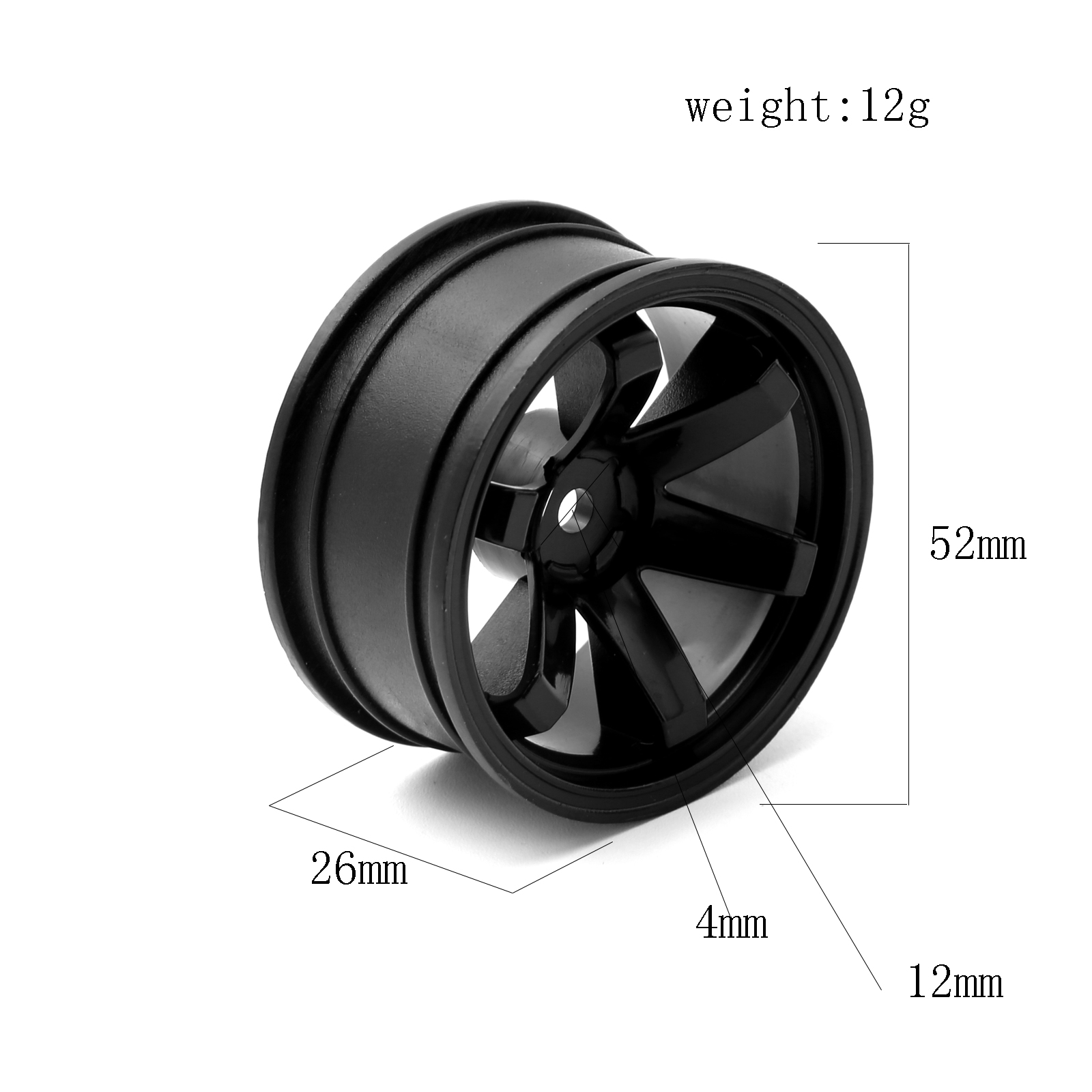 4pcs  Plastic Wheel Hub RC Rac - Rc Hobbies review and price