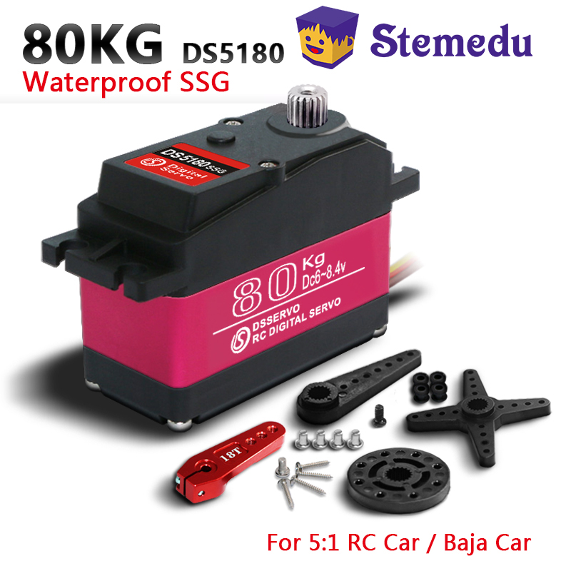 Dsservo Waterproof DS5180 80KG - Rc Hobby Shops review and price