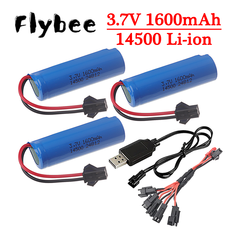 Original 3.7v 14500 1600mAh Li - Rc Hobby Parts review and price